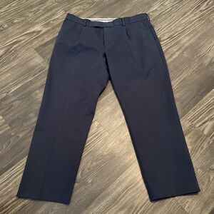 Charles Tyrwhitt Jermyn Street London Men's Khaki Pants Slim Fit Navy Size 34x27